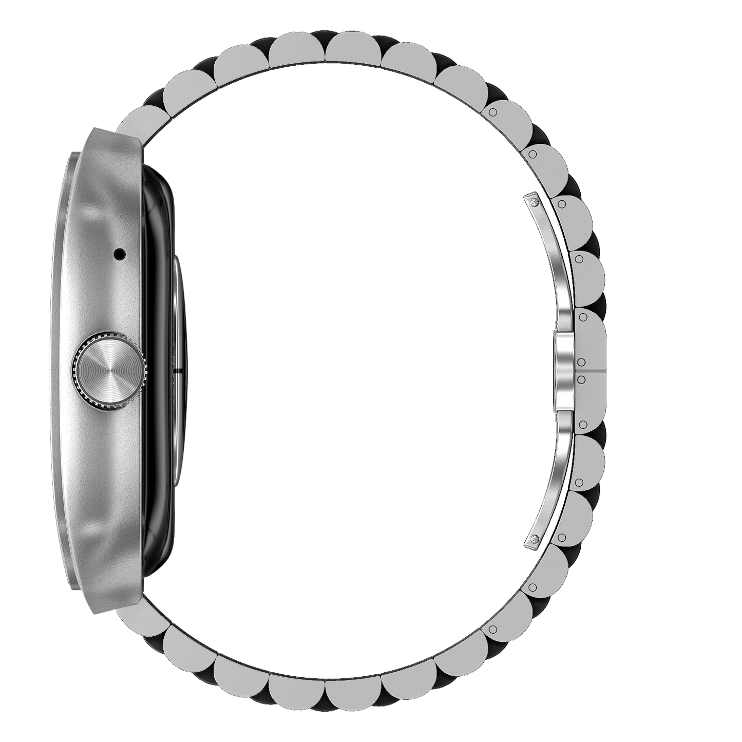Prestige Chain Smartwatch With Free Silicon Strap